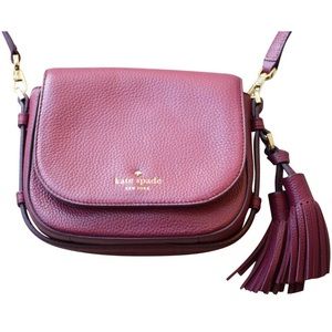 NWOT Kate Spade Orchard Street Penelope Red leather